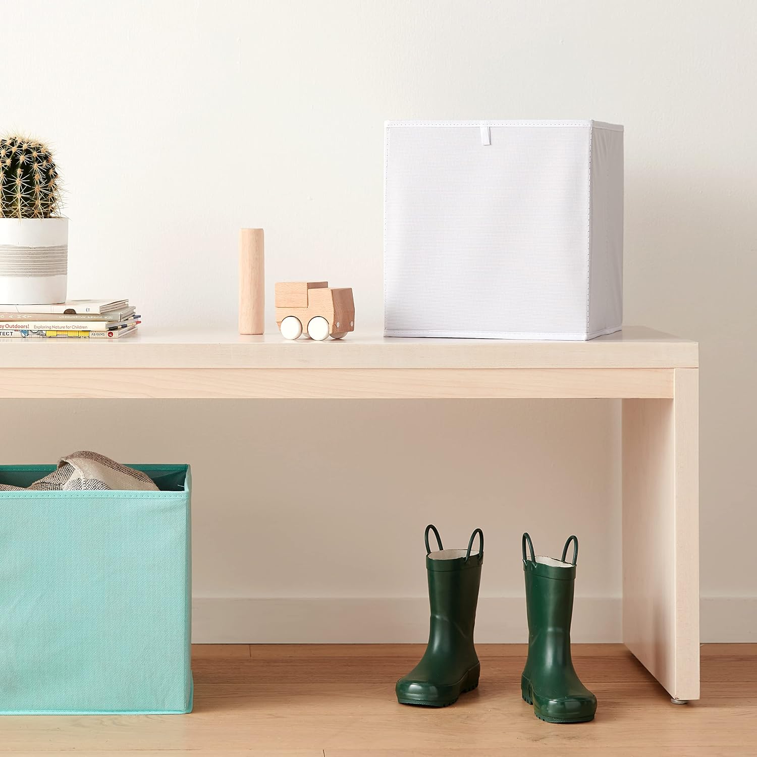 Six-Pack White Collapsible Cubes